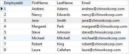 Sqlite rows