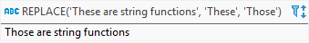 SQLite string functions - REPLACE function